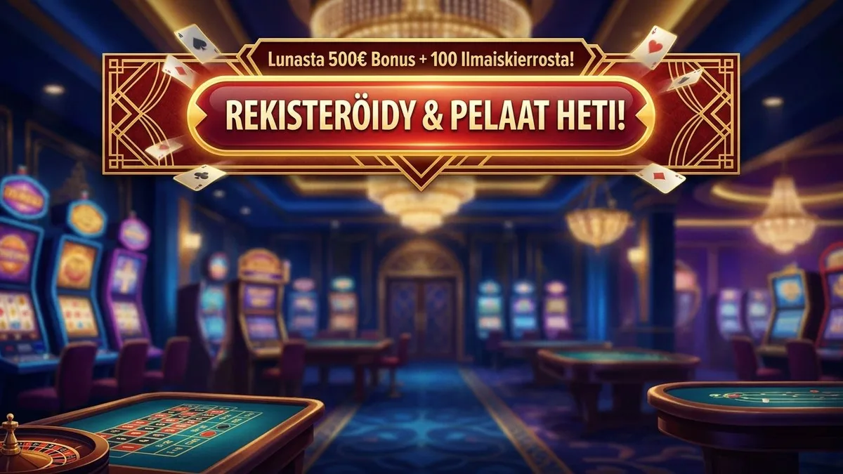 Rekisteröidy bonuksella